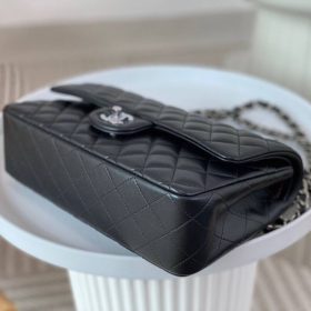 Classic Glattes Leder Schwarz/Silber 25.5 cm