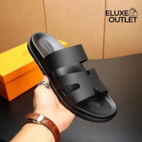 Ankara Sandals Schwarz