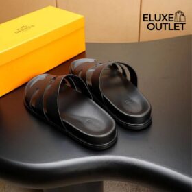Ankara Sandals Schwarz