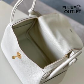 Lindy Togo White Clemence 26 cm