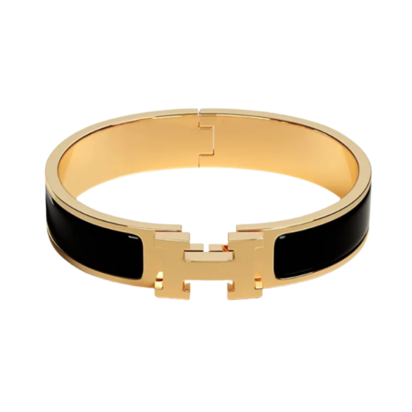 Clic H Schwarz/Gold