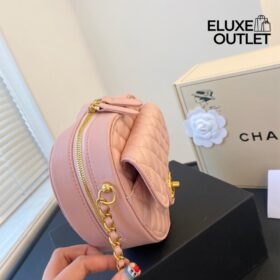 Love Heart 22S Rosa/Gold 13 cm