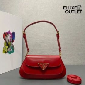 Patent Leather Shoulder Bag Rot 22 cm