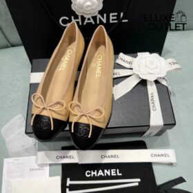 Lammfell Beige & Schwarz