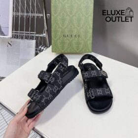 Denim-Sandalen