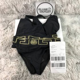Bikinitop Schwarz/Braun