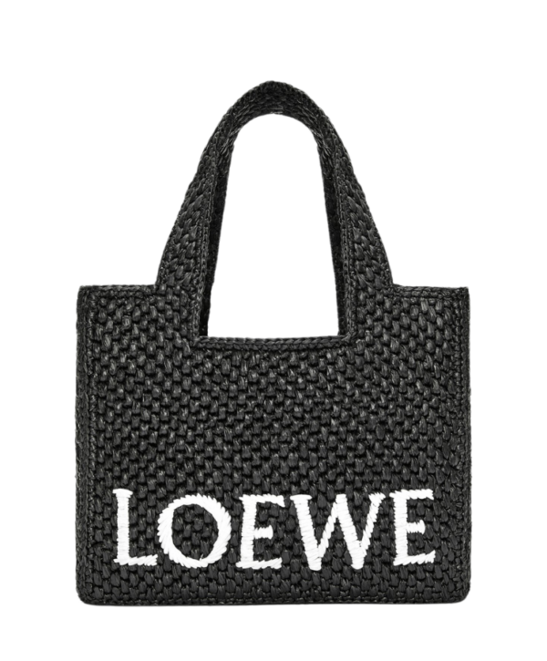 Font Tote in raffia Small 24 cm