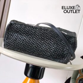Font Tote in raffia Small 24 cm