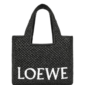 Font Tote in raffia Small 24 cm