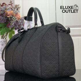 Keepall Bandoulière Schwarz 50 cm