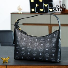 Umhängetasche Schwarz 27 cm