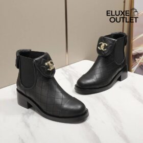 CC-Turnlock-Stiefeletten Schwarz