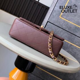 Flip-Tasche Braun 20 cm
