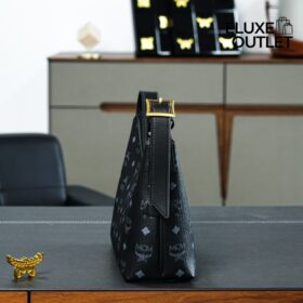 Umhängetasche Schwarz 27 cm
