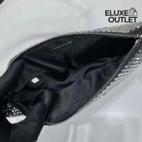 Saffiano Triangle With Crystals 25 cm
