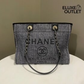 Deauville DunkelGrau/Gold 39 cm