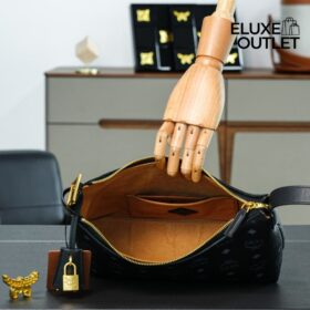 Umhängetasche Schwarz 27 cm