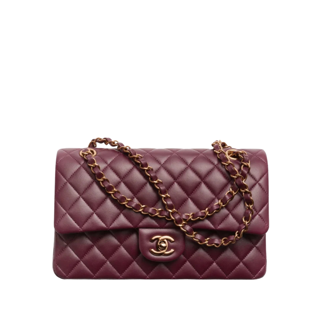 11.12 Bordeaux/Gold 25.5 cm