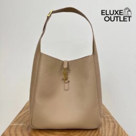 Le 5 a 7 Hobo Bag Staubig Grau 30 cm
