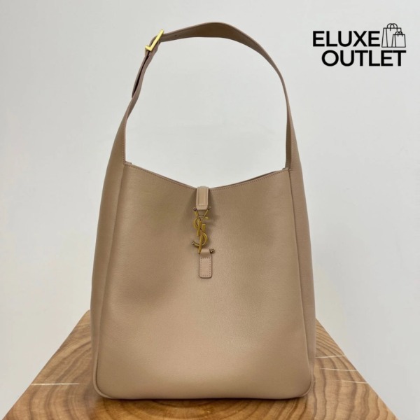 Le 5 a 7 Hobo Bag Staubig Grau 30 cm