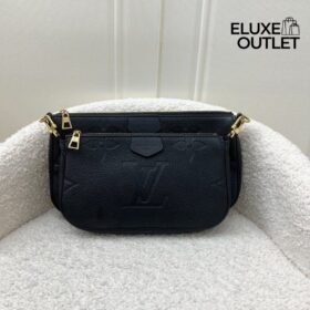 Multi Pochette Schwarz 25 cm