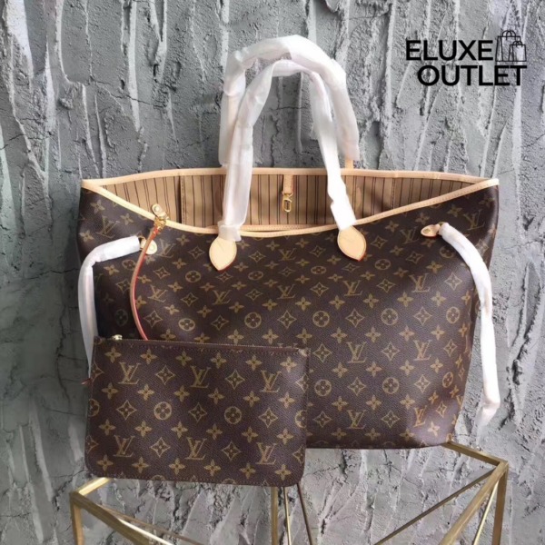 Neverfull GM Braun/Beige 39 cm