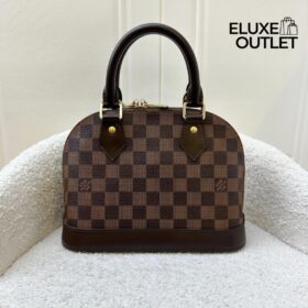 Alma BB Damier Ebene Braun 25 cm