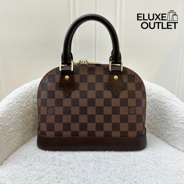Alma BB Damier Ebene Braun 25 cm