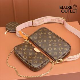 Multi Pochette Accessoires Rosa 25 cm