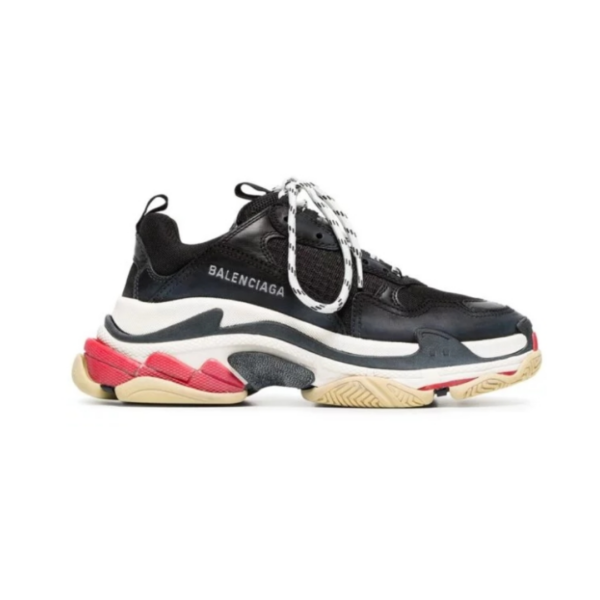 Triple S Schwarz/Weiß/Rot
