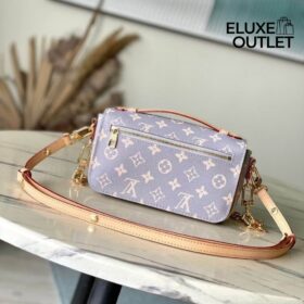 Pochette Métis East West Trianon Gray 21.5 cm