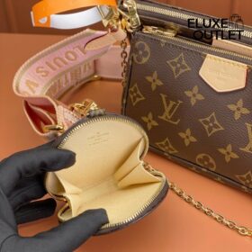 Multi Pochette Accessoires Rosa 25 cm