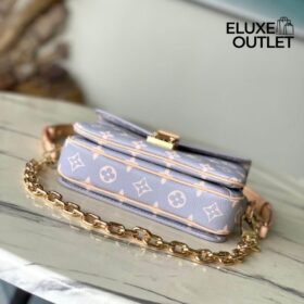 Pochette Métis East West Trianon Gray 21.5 cm