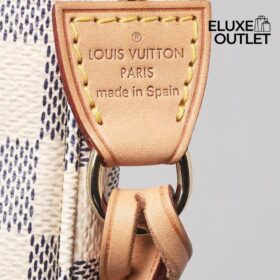 Damier Pochette Weiß 23,5 cm