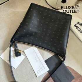 Aren Visetos Monogram Schwarz 33 cm