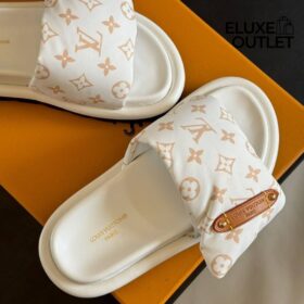 Pool Pillow Flat Comfort Mule Beige