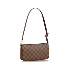Damier Pochette Braun 23,5 cm