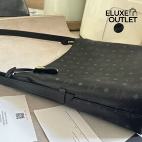 Aren Visetos Monogram Schwarz 33 cm