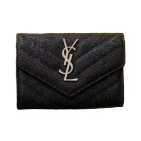 Cassandre Matelasse Schwarz 13 cm