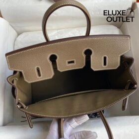 Togo 35 Etoupe Mit silberner Hardware