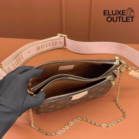 Multi Pochette Accessoires Rosa 25 cm
