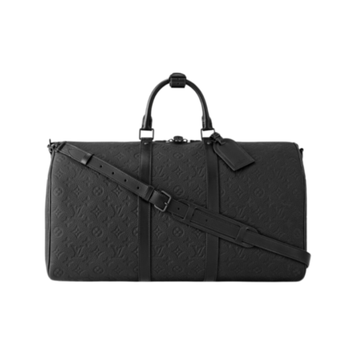 Keepall Bandoulière Schwarz 50 cm