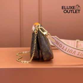 Multi Pochette Accessoires Rosa 25 cm