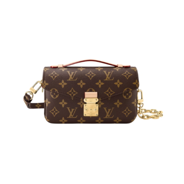 Pochette Metis East West Braun 21,5 cm