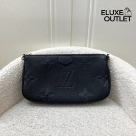 Multi Pochette Schwarz 25 cm