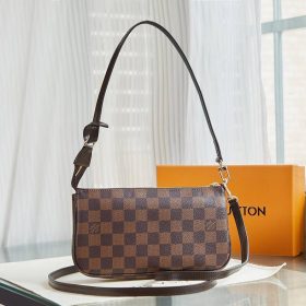 Damier Pochette Braun 23,5 cm
