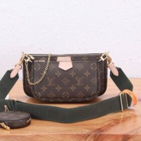 Multi Pochette Accessoires Braun 25 cm