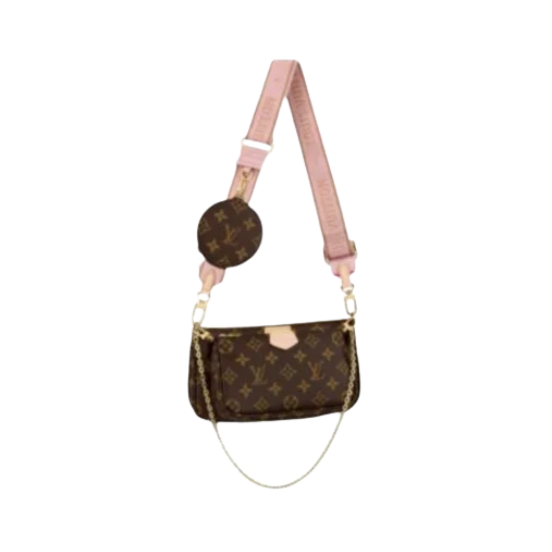 Multi Pochette Accessoires Rosa 25 cm