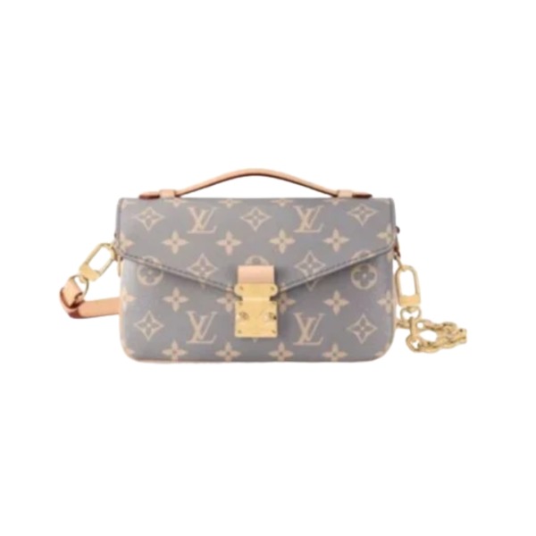 Pochette Métis East West Trianon Gray 21.5 cm