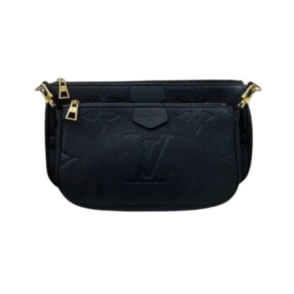 Multi Pochette Schwarz 25 cm